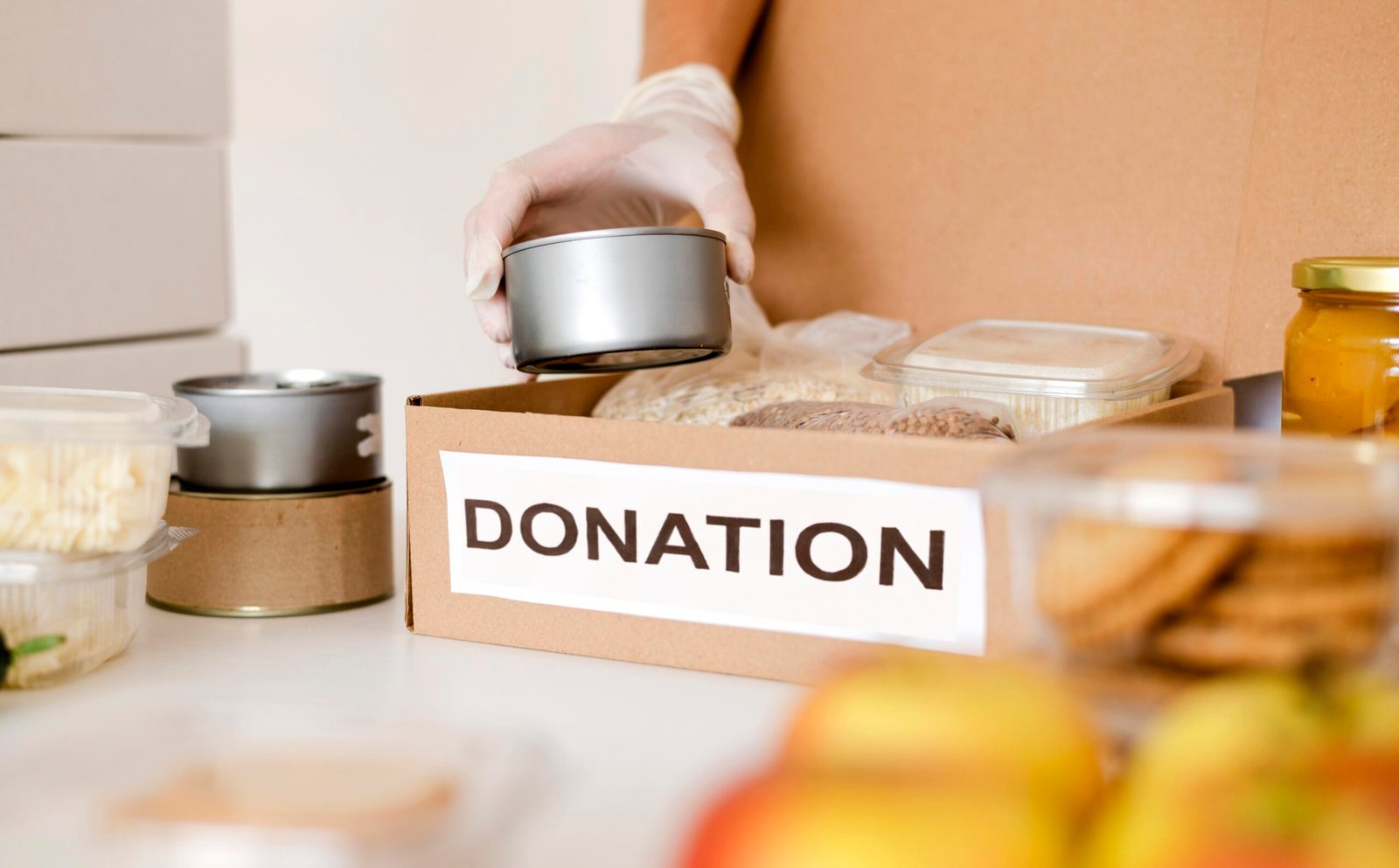 food-box-being-prepared-donation